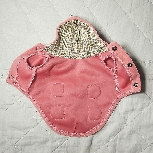 Puppy Angel luxury plush dog/cat coat with hood - Picture 8 of 13